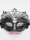 Mặt Nạ Nửa Mặt Loại Lớn - Bạc Đen