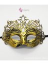 Mặt Nạ Nửa Mặt Loại Lớn - Vàng Đồng