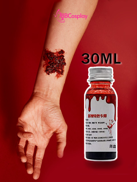 Máu Giả Hoá Trang Chai Mini 30Ml Tạo Vết Thương
