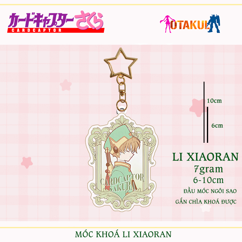 Móc Khóa Cardcaptor Sakura - Li Xiao Ran - Kỷ Vật Phép Thuật Trong Tầm Tay