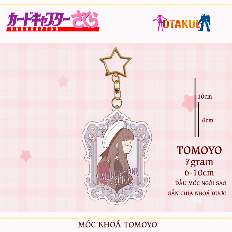 Móc Khóa Cardcaptor Sakura - Tomoyo - Kỷ Vật Phép Thuật Trong Tầm Tay