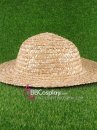 Mũ Rơm Màu Tự Nhiên Rộng Vành
