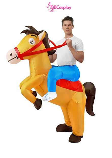 Mascot Mã Tiểu Dã - Mascot Ngựa Bơm Hơi