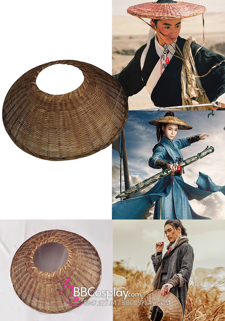 Nón Hiệp Khách Cổ Trang Loại 1