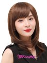 Tóc Tỉa Layer Màu Nâu Hạt Dẻ