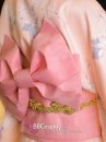 Đai Lưng Kimono Nhật Nơ Hồng Nhạt Hoa Anh Đào
