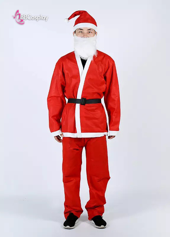 [SIÊU RẺ] COMBO 5 Món Trang Phục Ông Già Noel Vải NỈ