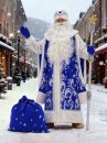 Trang Phục Ded Moroz Ông Già Tuyết Nước Nga - Màu Xanh Dương