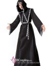 Quần Áo Pháp Sư Halloween - Mẫu Viền Hộp Sọ