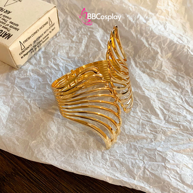 Phụ Kiện Hy Lạp - Ai Cập - Vòng Tay Cánh Thiên Thần - Màu Vàng