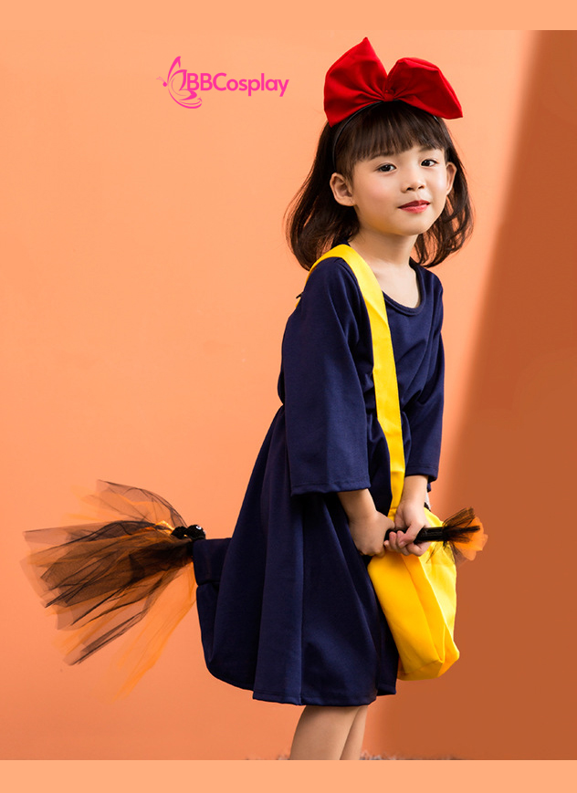 Trang Phục  Phù Thủy Kiki 1989 - Trẻ Em