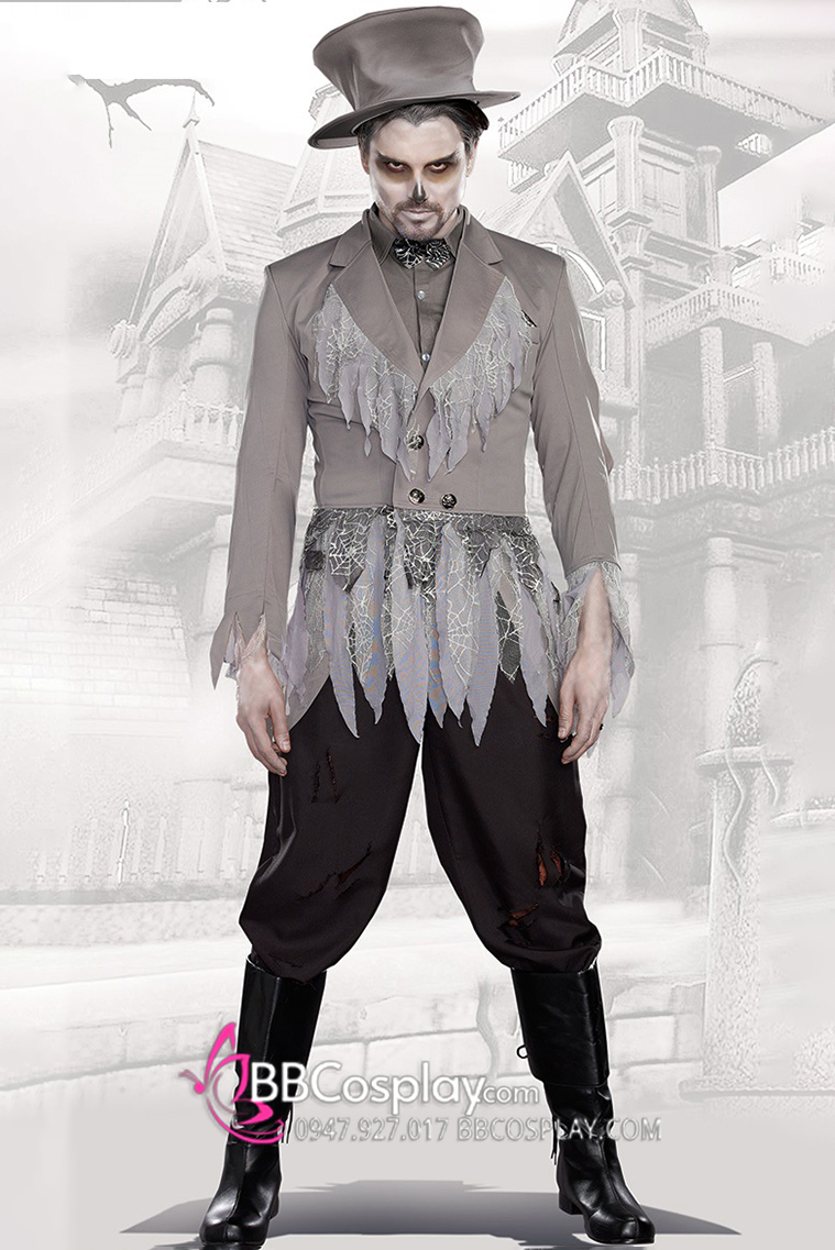 Quần Áo Chú Rể Ma Halloween
