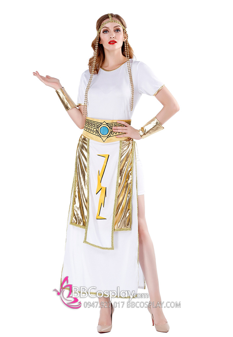 Váy Nữ Thần Ai Cập Hy Lạp Cổ Đại