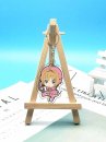 Móc Khóa Cardcaptor Sakura Chibi Hồng - Kỷ Vật Phép Thuật Trong Tầm Tay
