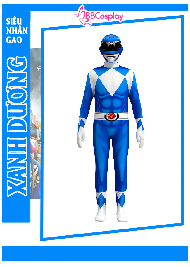 Đồ Anh Em Siêu Nhân Xanh Dương Giá Rẻ