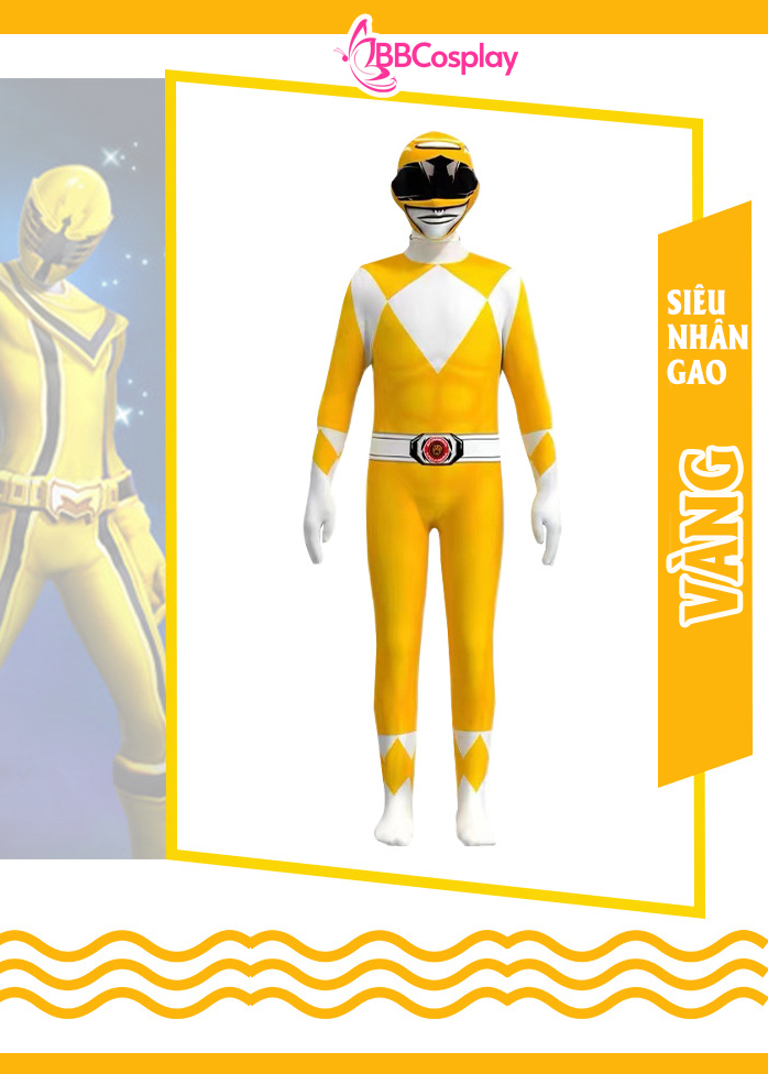 Đồ Anh Em Siêu Nhân Gao Vàng Giá Rẻ