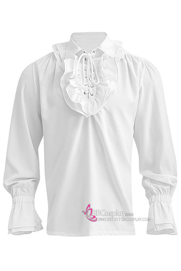 Áo Nam Tước Cổ Bèo Quý Tộc Cổ Điển