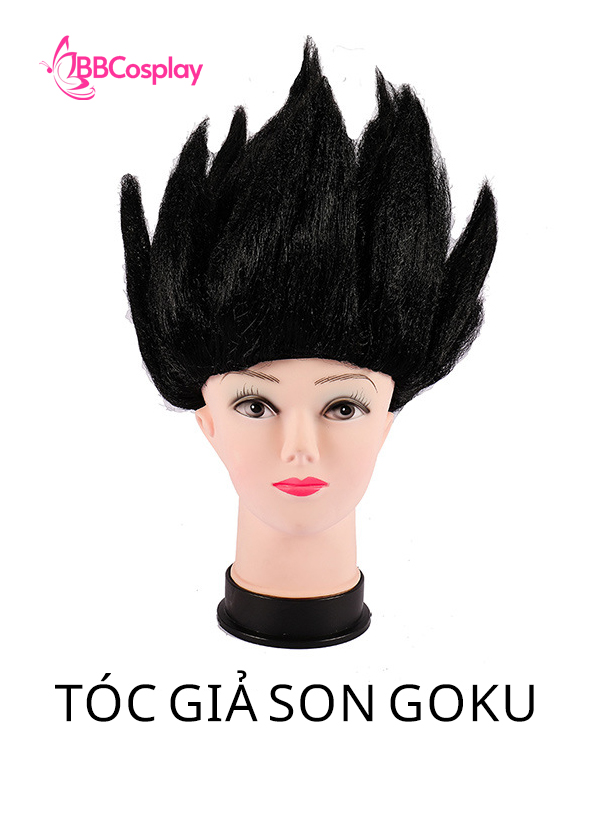 Tóc Giả Songoku Đen