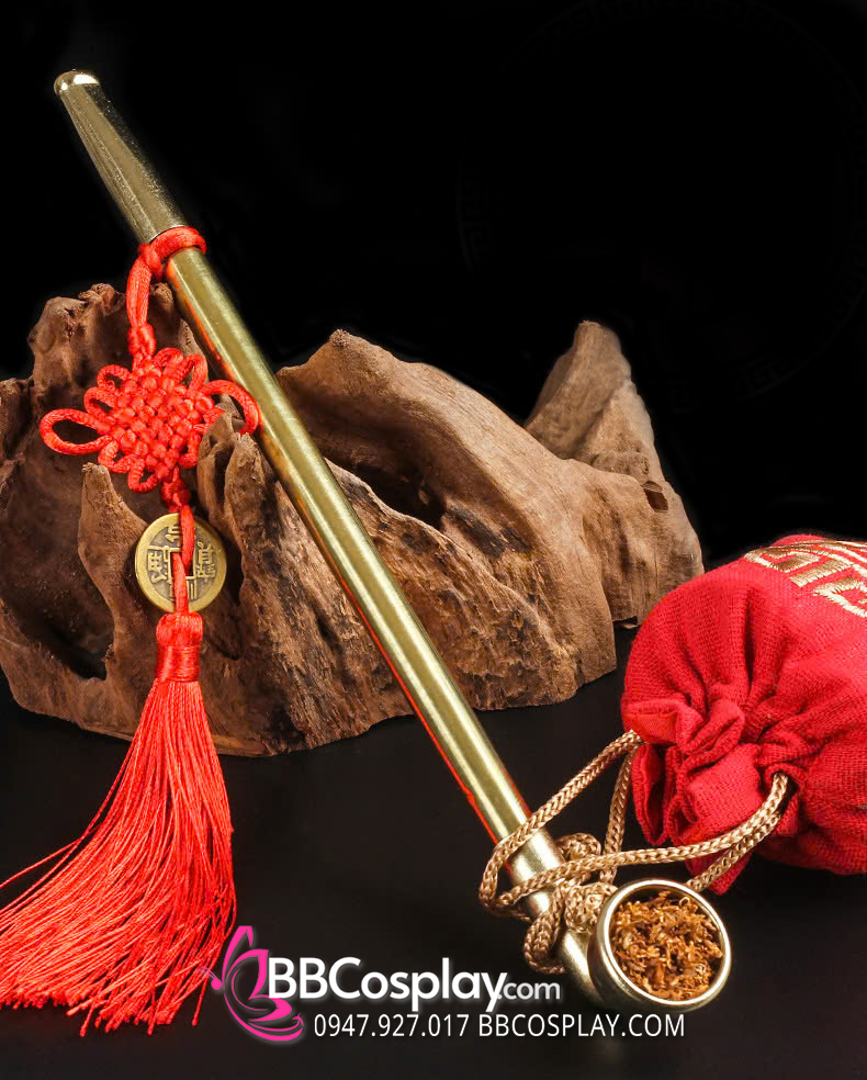 Đạo Cụ Chụp Hình - Bộ Tẩu Thuốc Dài Cơ Bản - Tặng Kèm Túi Đựng