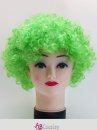 Tóc Giả Xoăn Xanh Lá