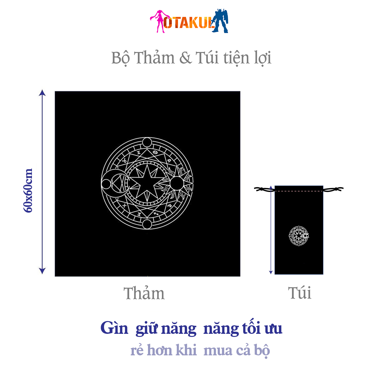 Combo Thảm + Túi