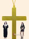 Dây Chuyền Thánh Giá Nhựa Giả Kim Loại