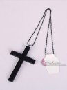 Dây Chuyền Thánh Giá Bằng Gỗ Đen