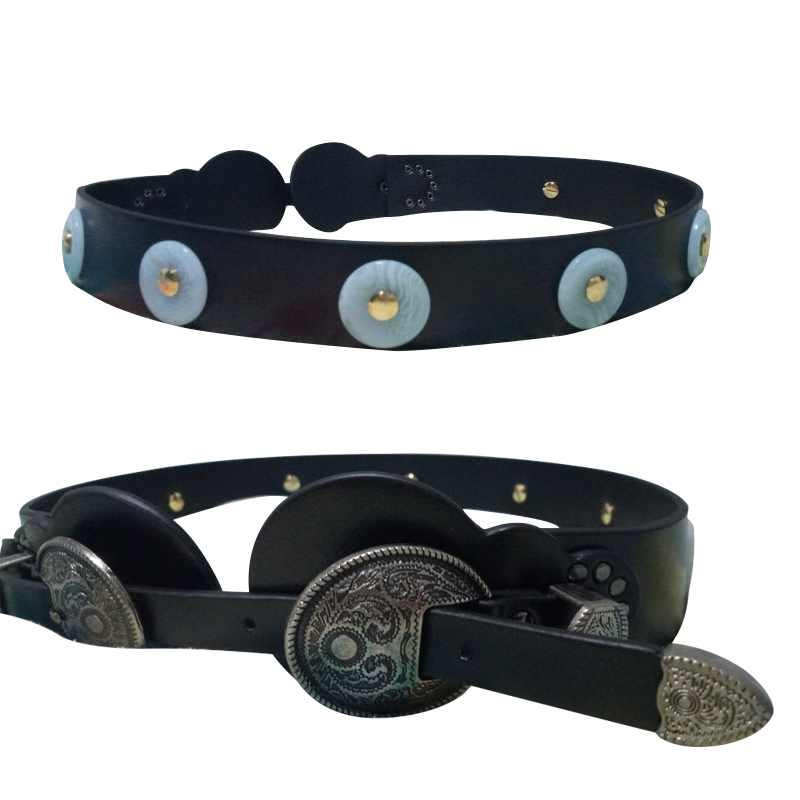 Thắt Lưng Cổ Trang Đá Xanh