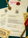 Thư Mời Nhập Học Hogwarts - Phim Harry Potter