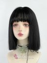 Tóc Đen Ngắn Ngang Vai Mái Ngang