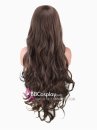 Tóc Nâu Xoăn Màu Socola Máu Xéo