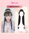 Phím Tóc Cổ Trang Hồng Ngọc Hoa