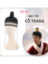 Tóc Giả Cổ Trang Kiếm Hiệp Kèm Băng Đô Tráng Cột Cao Kiểu Nam Hàn Cổ Trang