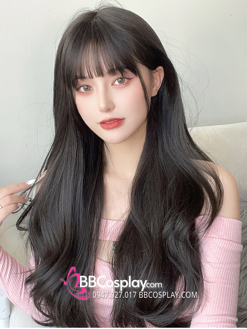 DH ODTK 314604 Tóc Giả Đèn Dài Đuôi Gợn Sóng 15870