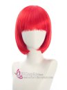 Tóc Đỏ Ngắn Cúp Mái Ngang