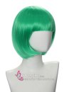 Tóc Ngắn Cúp Mái Ngang Xanh Lá