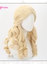 Tóc Giả Nữ Quý Tộc - Tóc Xoăn Vàng