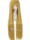 Tóc Giả Vàng Dài 100Cm