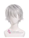 Tóc Giả Bạc Ngắn Cosplay