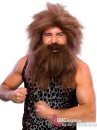 Bộ Râu Tóc Người Rừng Tarzan - Râu Tóc Hoá Trang Thổ Dân - Màu Nâu