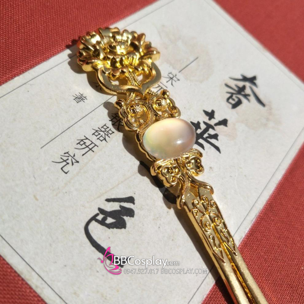 Cặp Trâm Cài Búi Tóc - Vàng