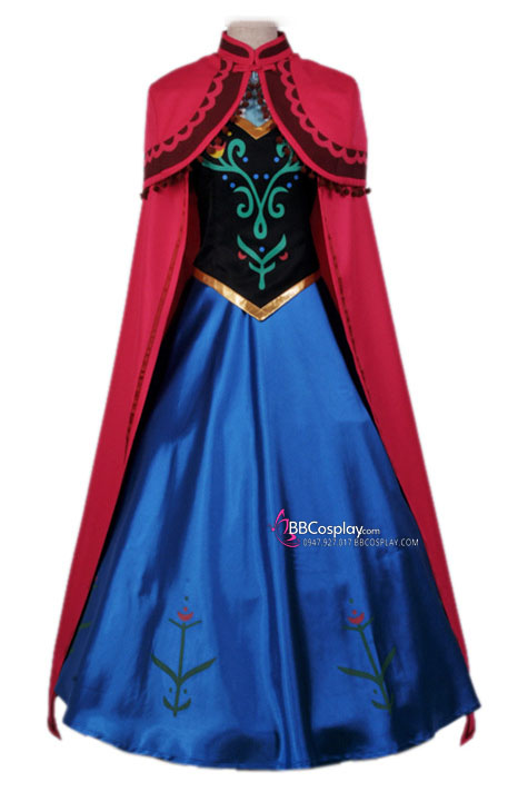 Trang Phục Công Chúa Anna - Em Gái Elsa Trong Frozen