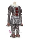 Quần Áo Pennywise Ghi Xám Halloween Costume