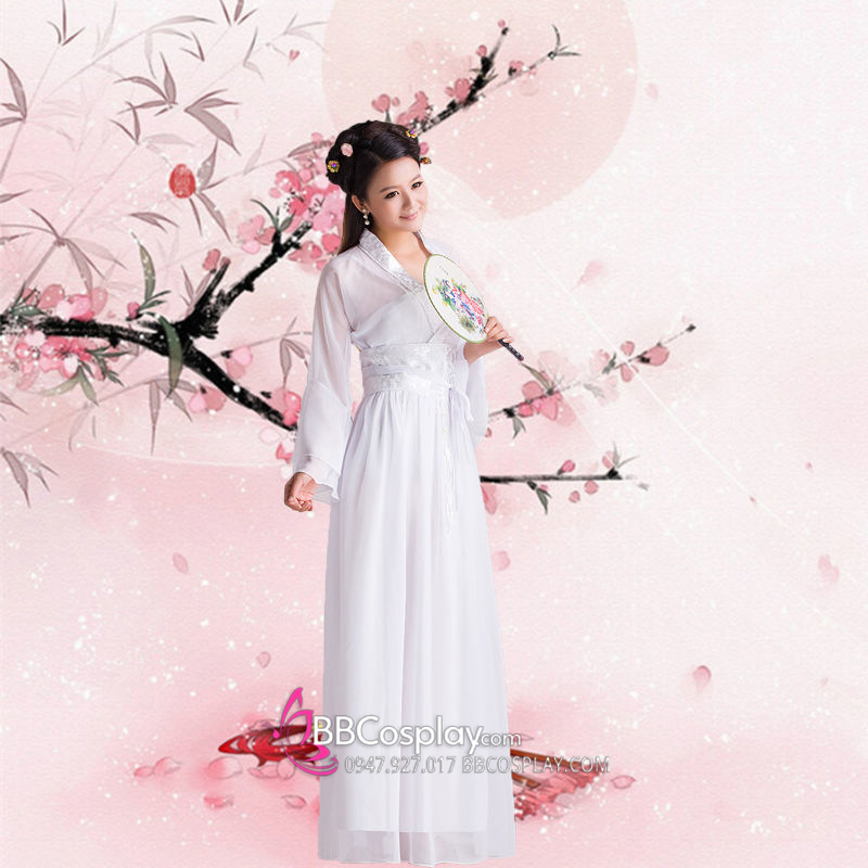 Trang Phục Hằng Nga - Màu Trắng Ngọc Ngà