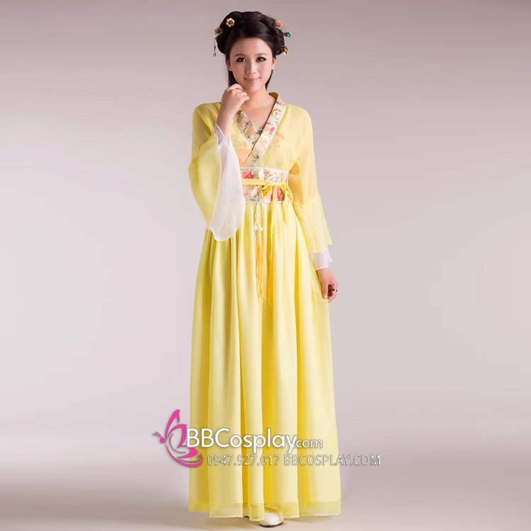 Trang Phục Hằng Nga - Màu Vàng