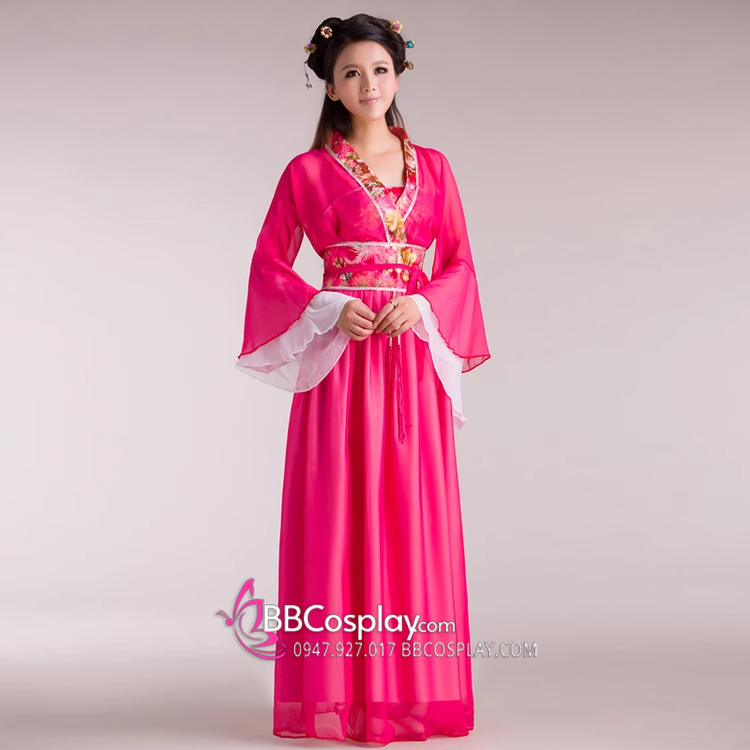 Trang Phục Hằng Nga - Màu Hồng Đậm