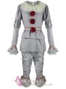 Quần Áo Pennywise Hoá Trang Halloween - Phiên Bản Xám Mờ