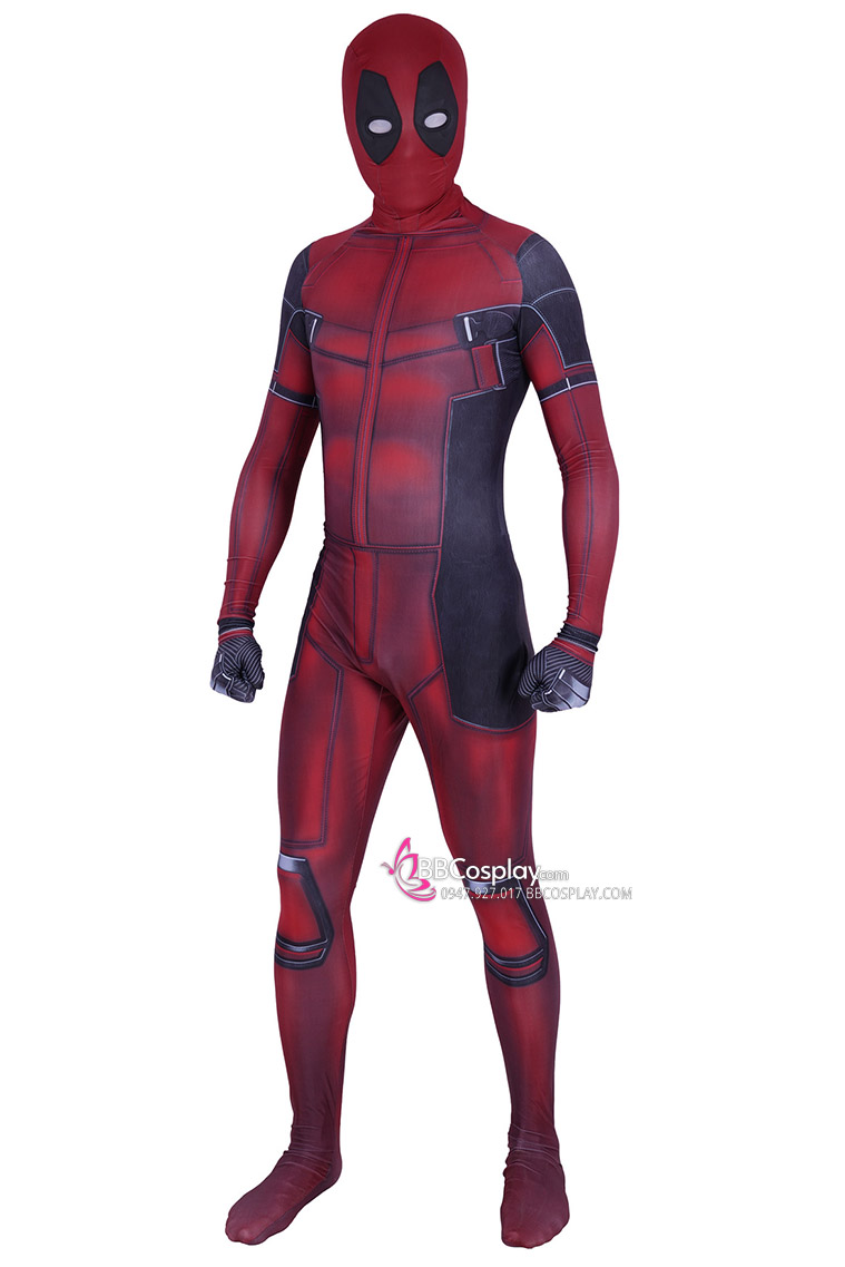 Trang Phục Deadpool In 3D Thun