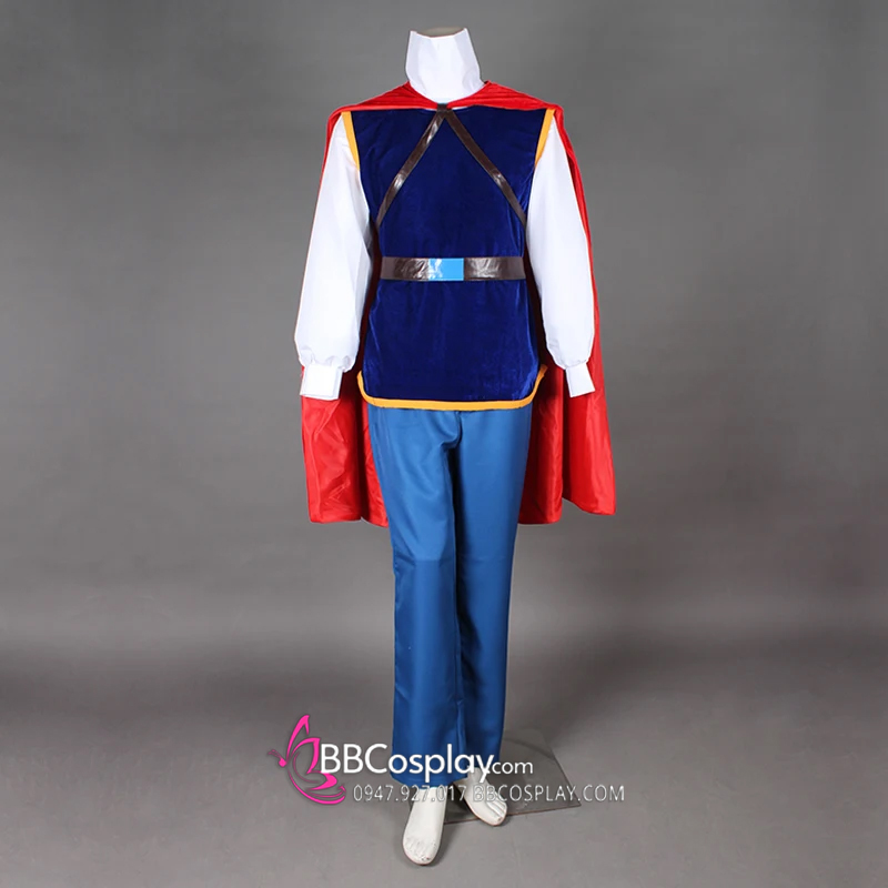 Trang Phục Hoàng Tử Bạch Tuyết - Vải Nhung