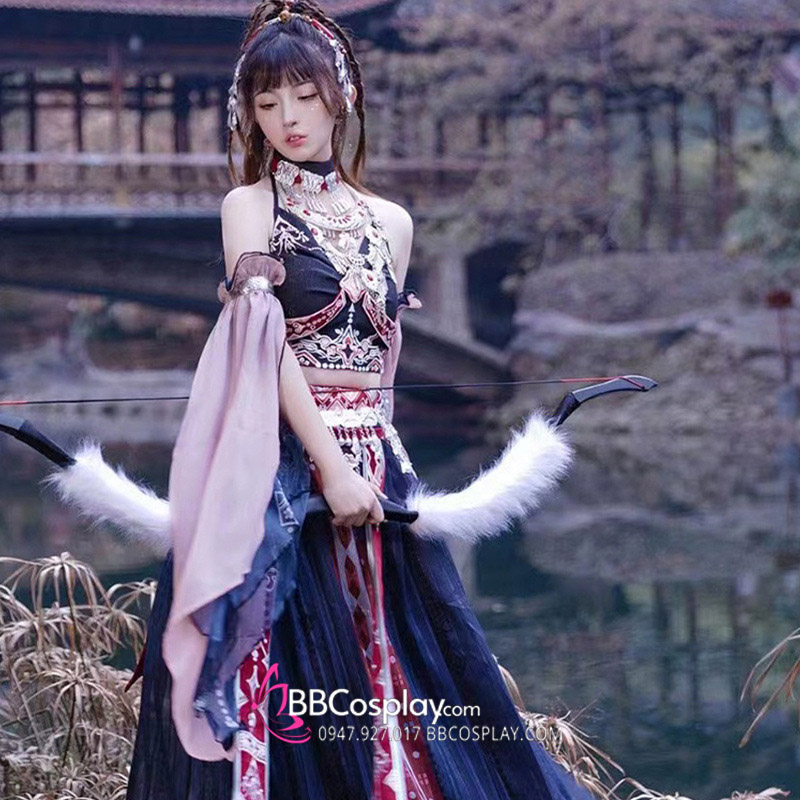 Trang Phục Miêu Cương Mỹ Nữ Tây Vực